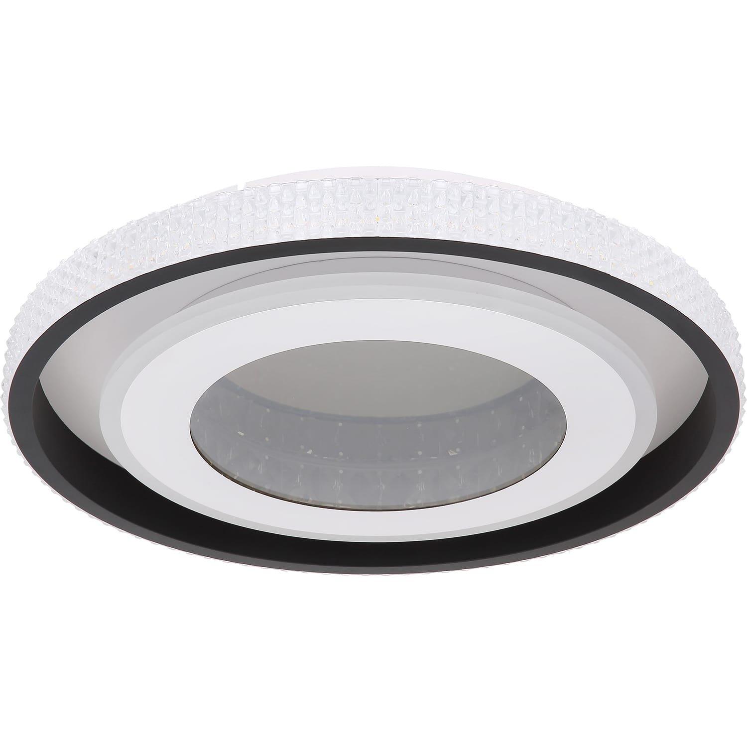 mutoni Plafoniera Lucky in metallo bianco LED  