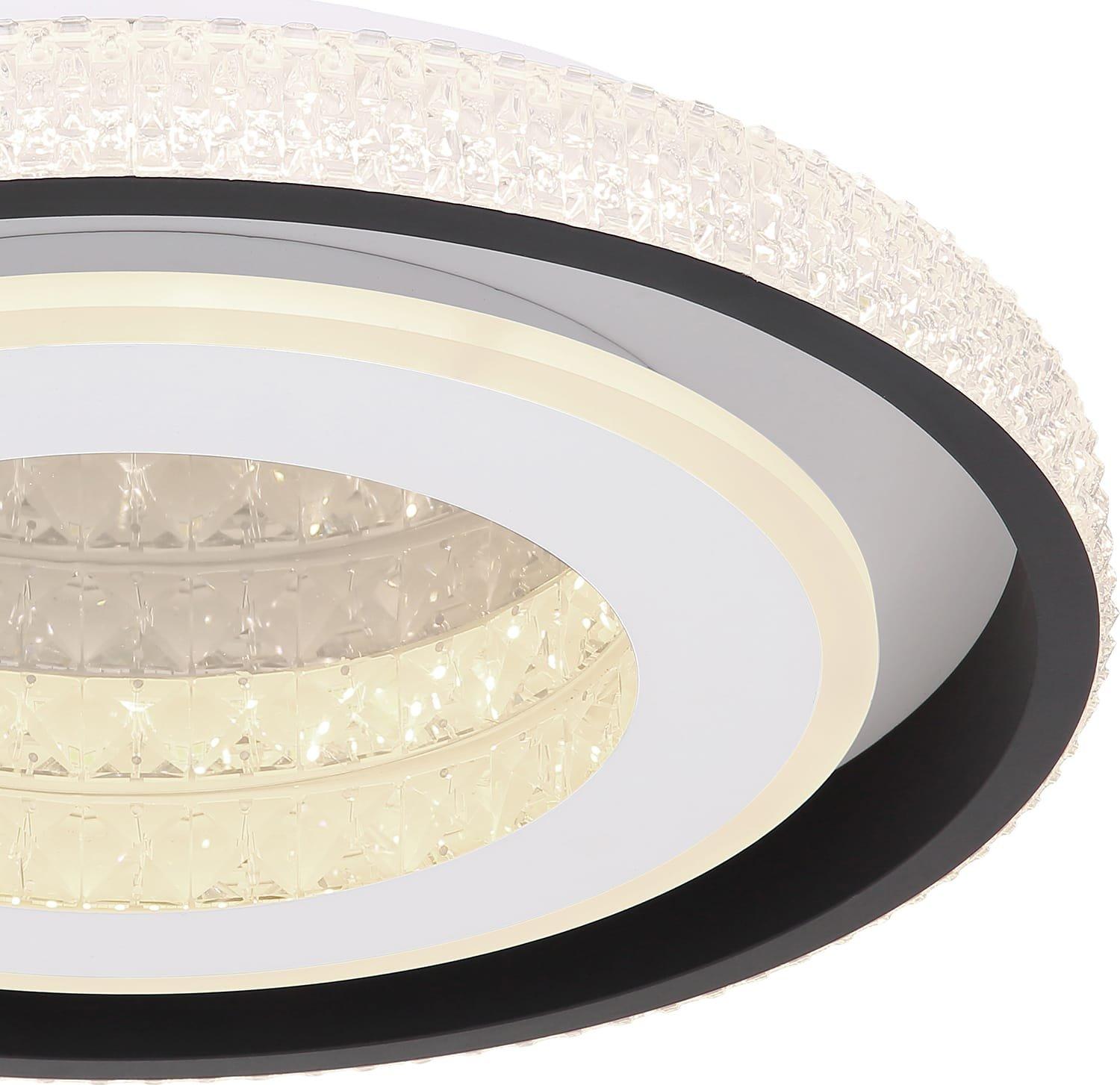 mutoni Plafoniera Lucky in metallo bianco LED  