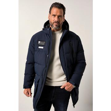 Parka con doppia funzionalità, cappuccio e imbottitura in piuma sintetica