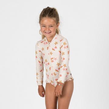 Badeanzug Baby/Mädchen langarm UV-Schutz