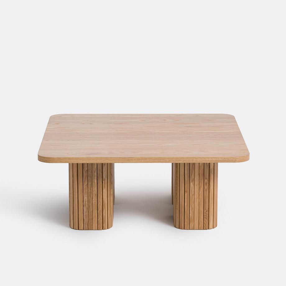 La Redoute Intérieurs Table basse en plaqué chêne  