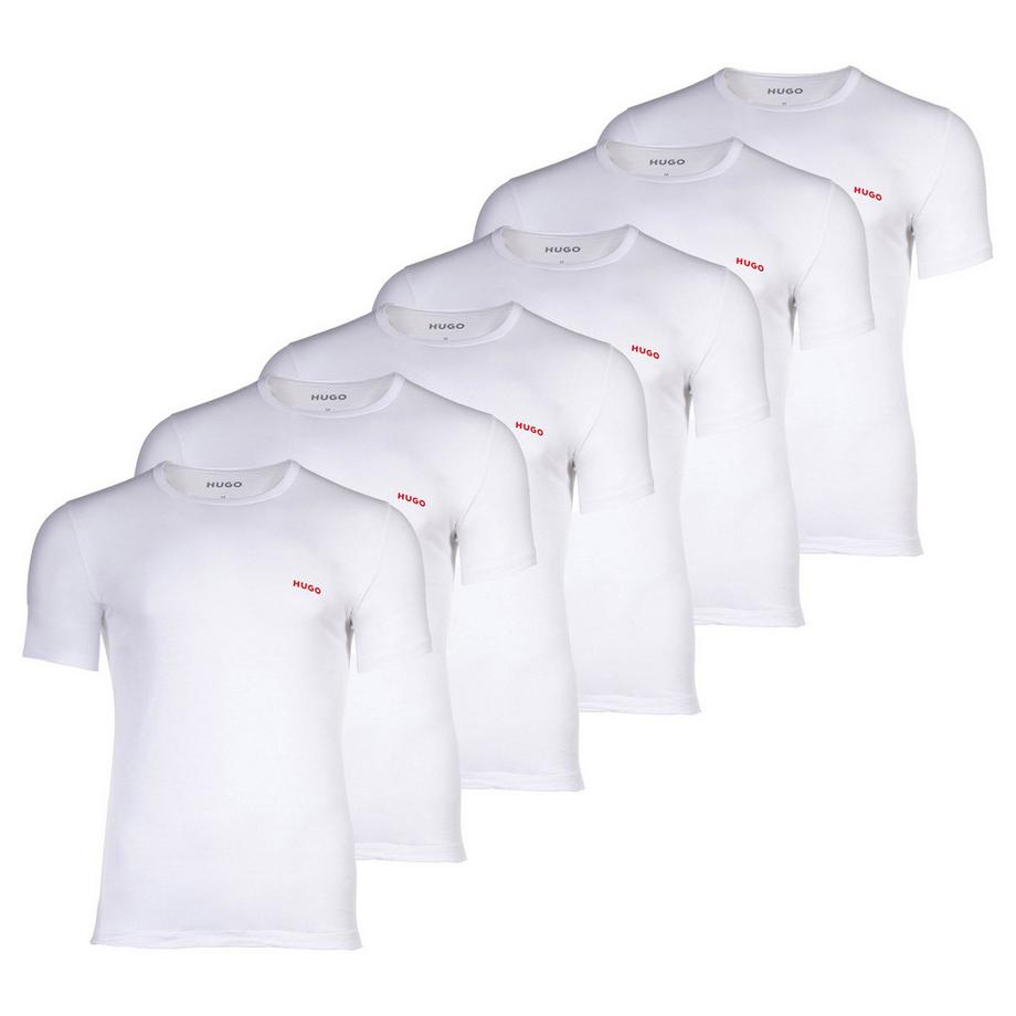 T-Shirt  6er Pack Bequem sitzend-T-SHIRT RN TRIPLET P 10217251 02