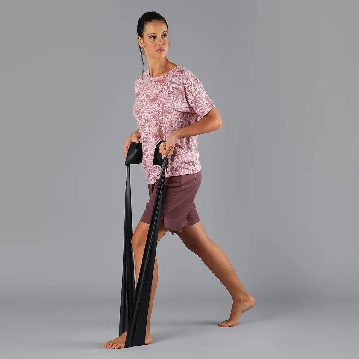 CMP T-Shirt mit Blumenmuster  