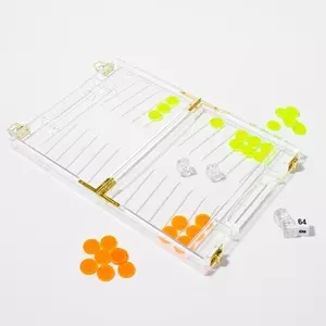 Mini Backgammon - Limited Edition Neon