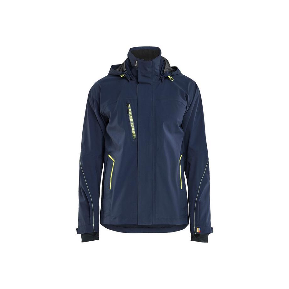 wasserdichte stretch-hardshell-jacke