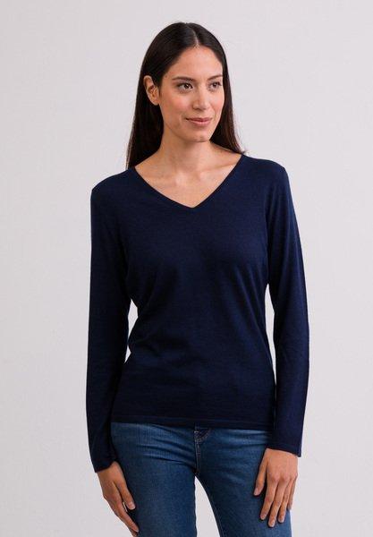 CASH-MERE.CH  Kaschmir V-Ausschnitt Pullover 