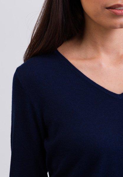 CASH-MERE.CH  Kaschmir V-Ausschnitt Pullover 