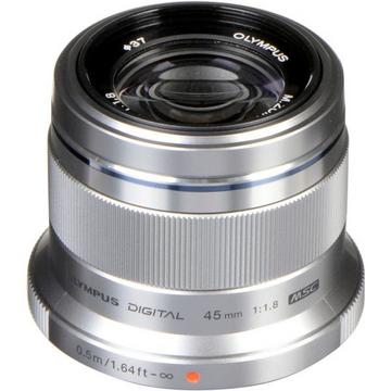 Olympus M.zuiko ed 45mm 1: 1,8 (Silber)