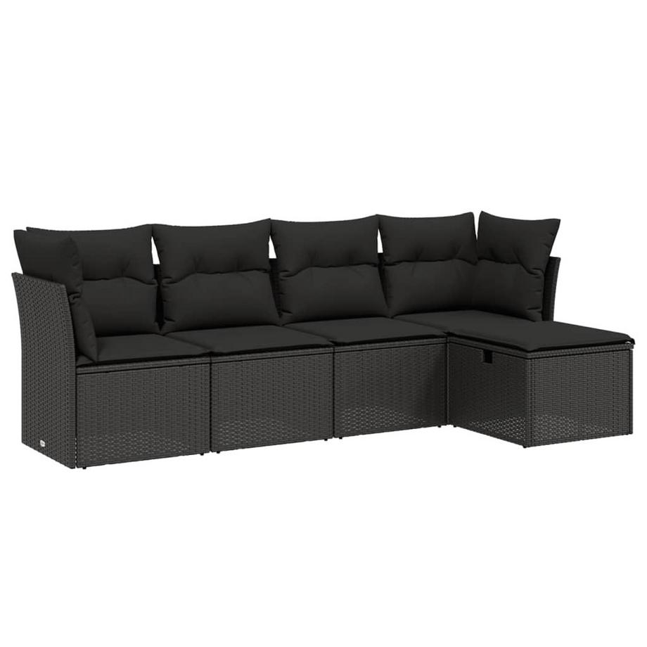 set divano da giardino Polirattan