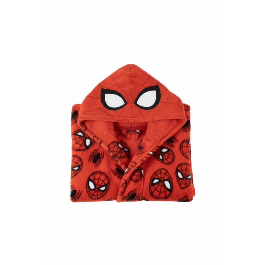 Disney Peignoir Enfant Spiderman en Polaire à Capuche  