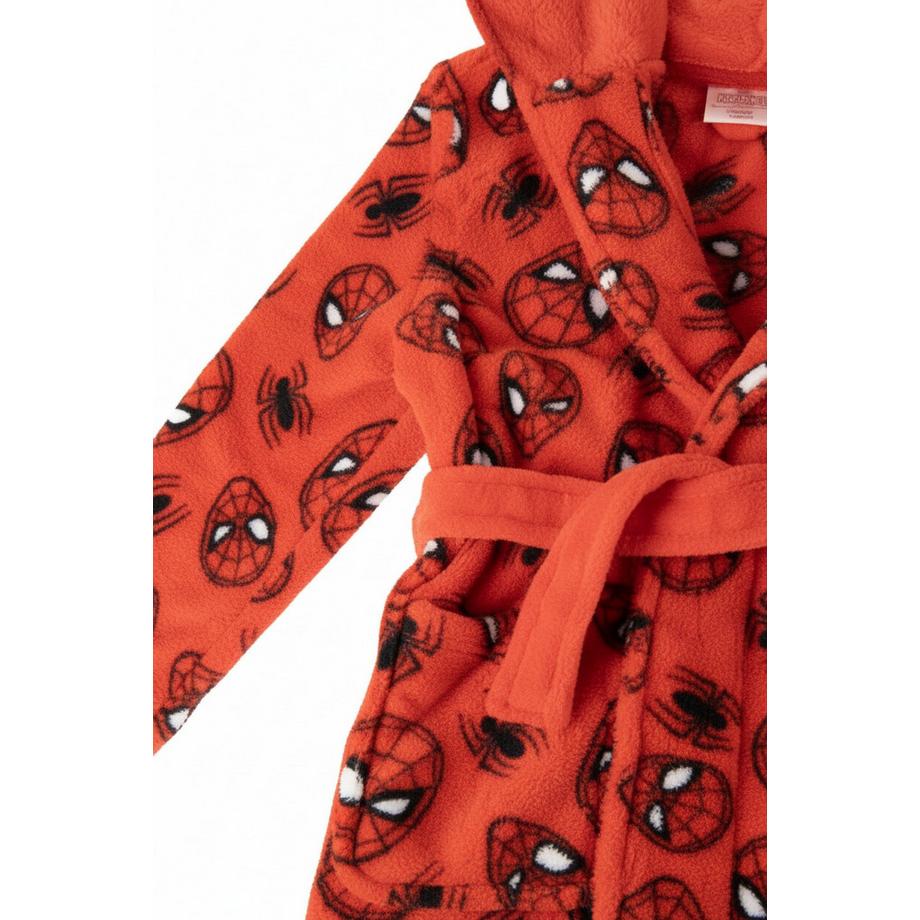 Disney Peignoir Enfant Spiderman en Polaire à Capuche  