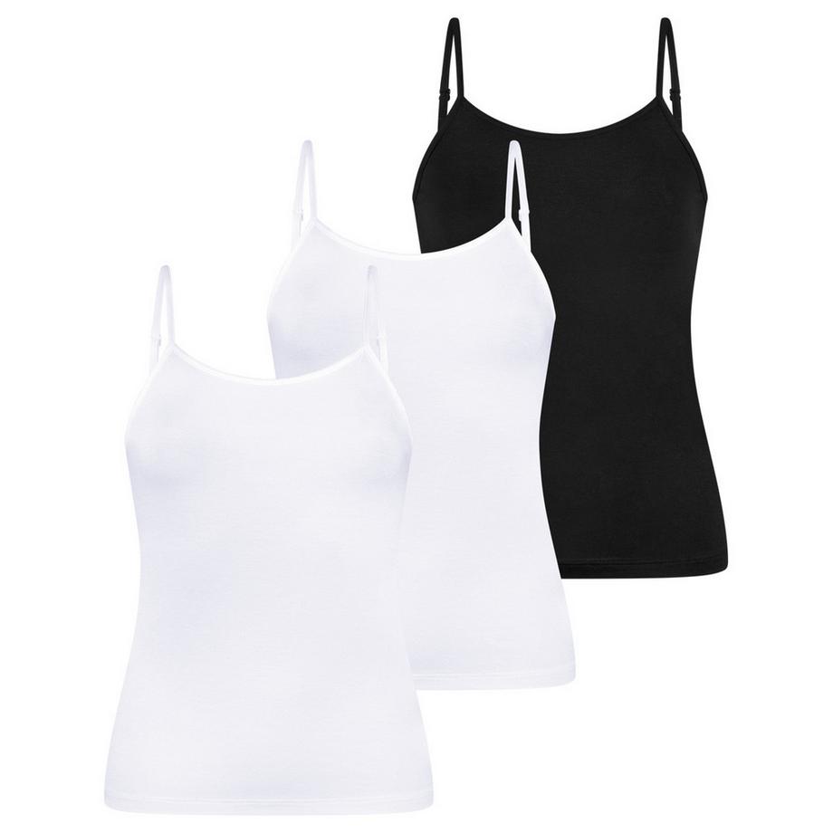 Modal Pure lot de 3  - tops à bretelles spaghetti