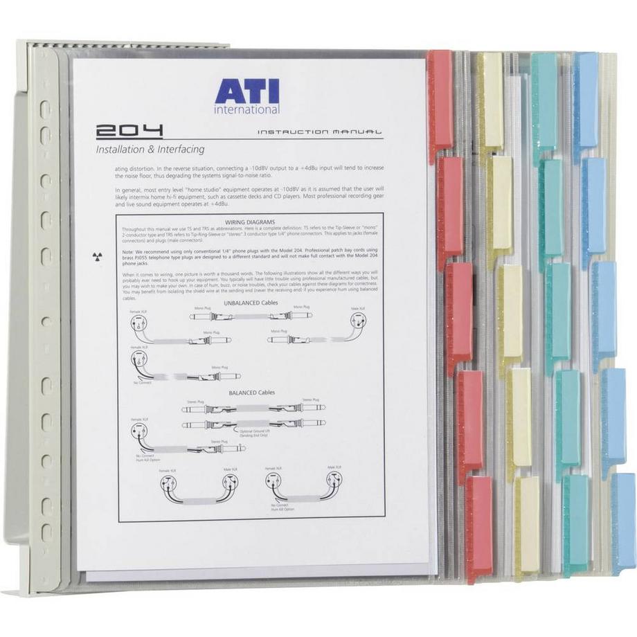 DURABLE Support mural pour panneau Display-System Wall 20 x DIN A4  