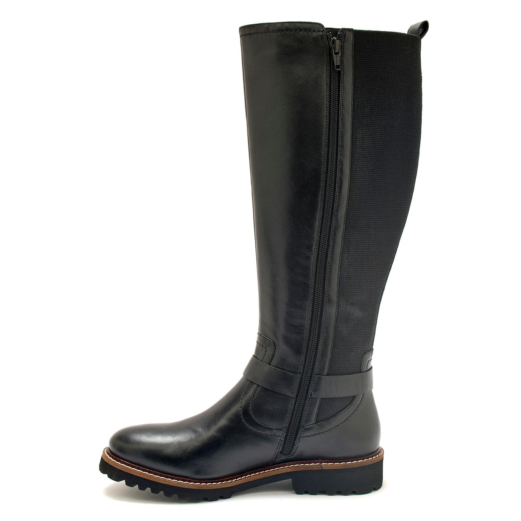 Pédiconfort  bottes cuir zippée 