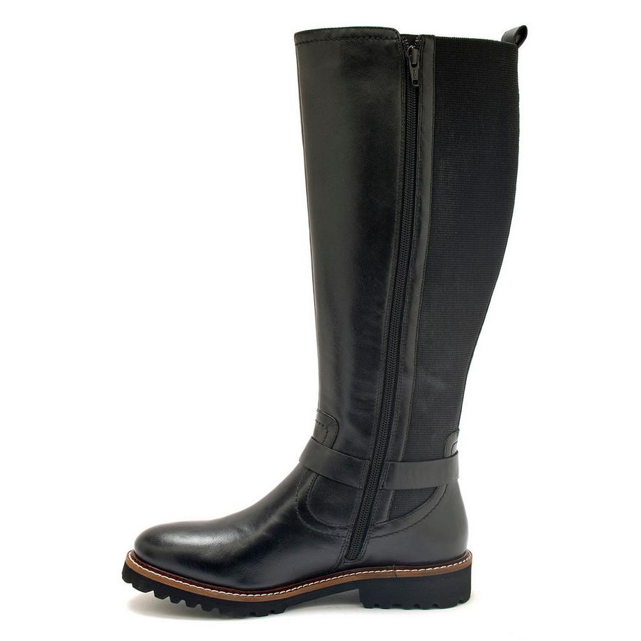 Pédiconfort  bottes cuir zippée 