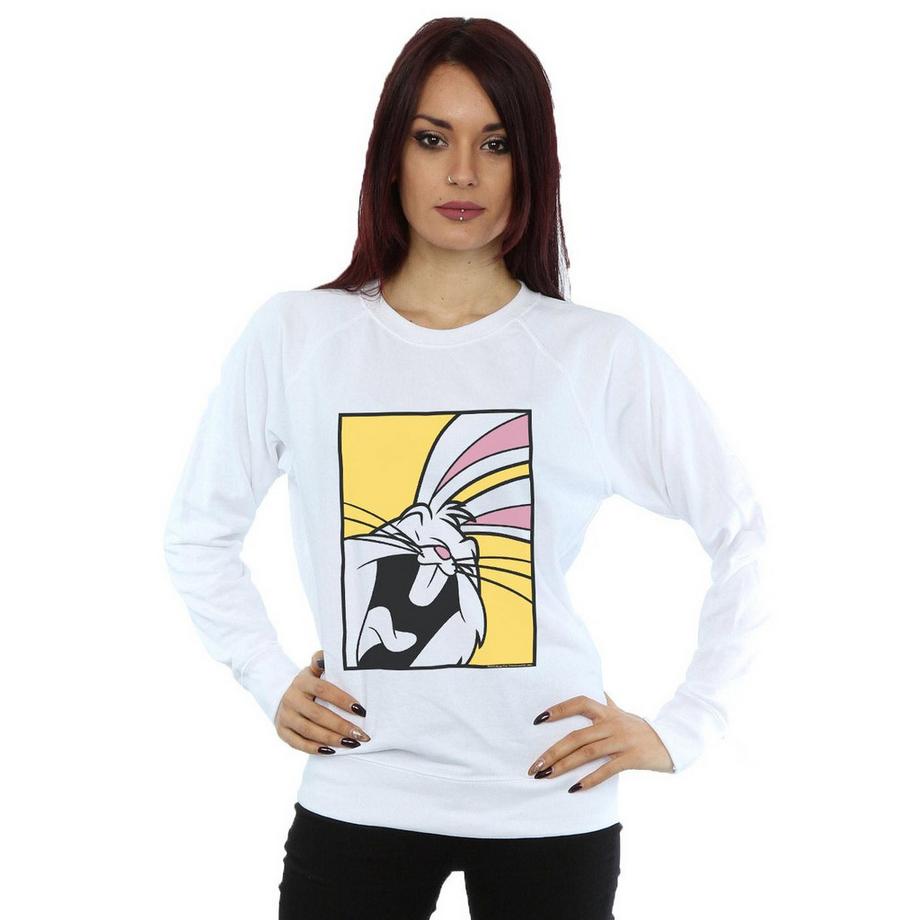 LOONEY TUNES Bugs Bunny Gähnendes Sweatshirt  