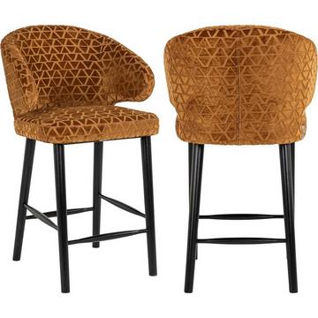 Thekenstuhl Indigo gold triangle