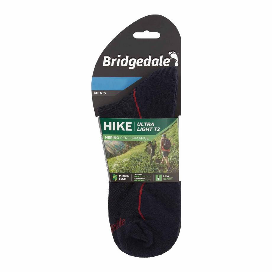 Bridgedale  Calzini Trekking Caviglia in Lana Merino Resistenti e Confortevoli 