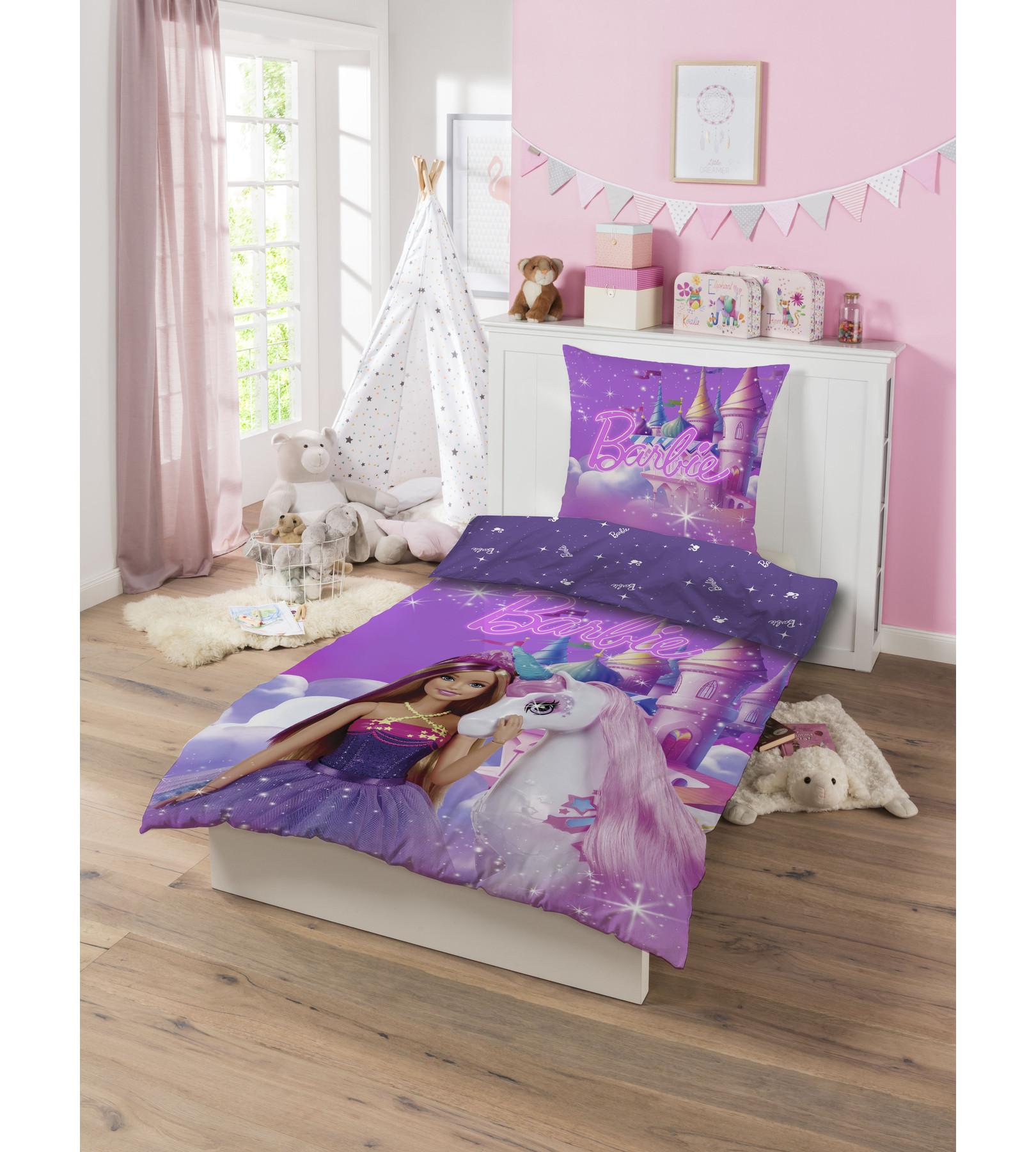 SkyBrands A/S Barbie Set Biancheria da Letto  