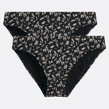 2er-Pack Slips mit Blumenprint