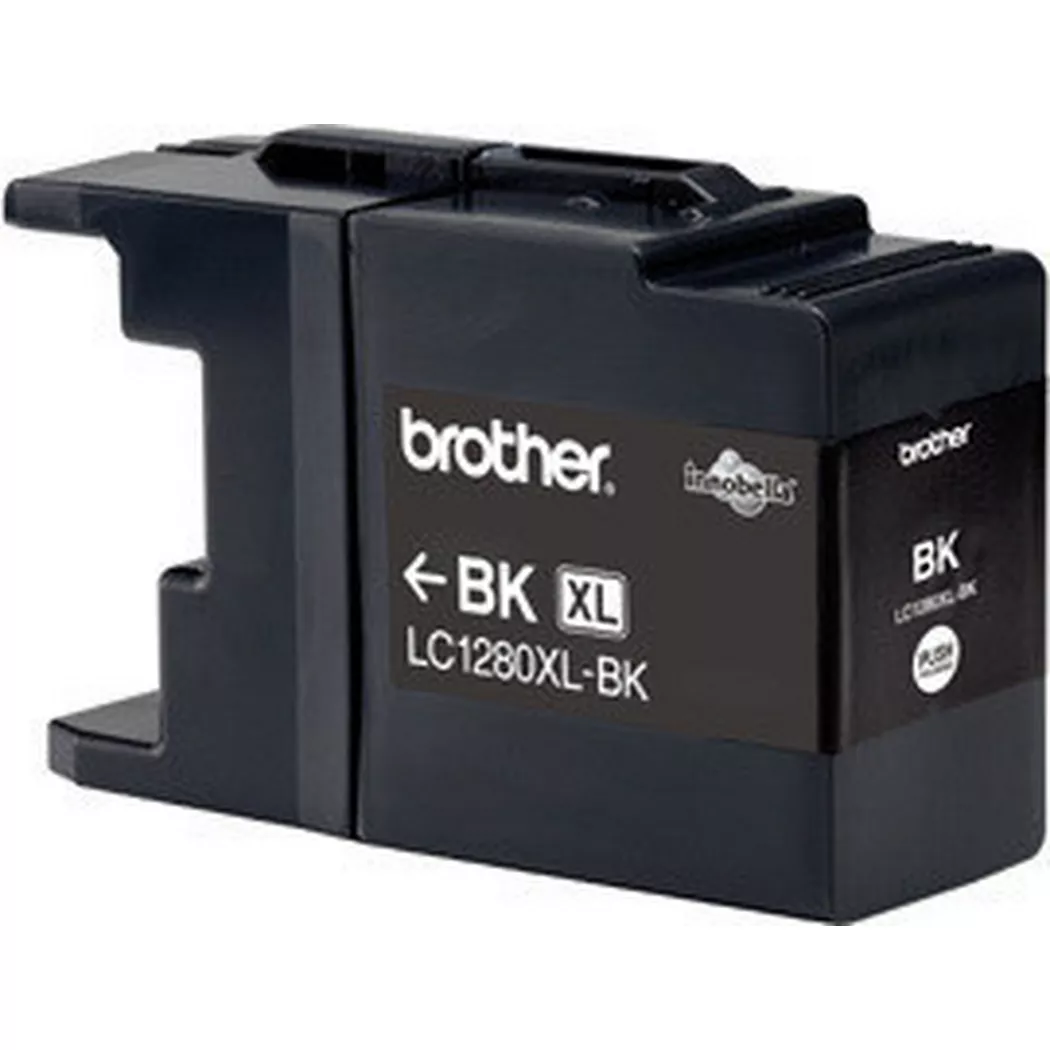 E+P Elektrik – BROTHER Tintenpatrone HY schwarz LC-1280BK MFC-J6510DW 2400 Seiten, One Size