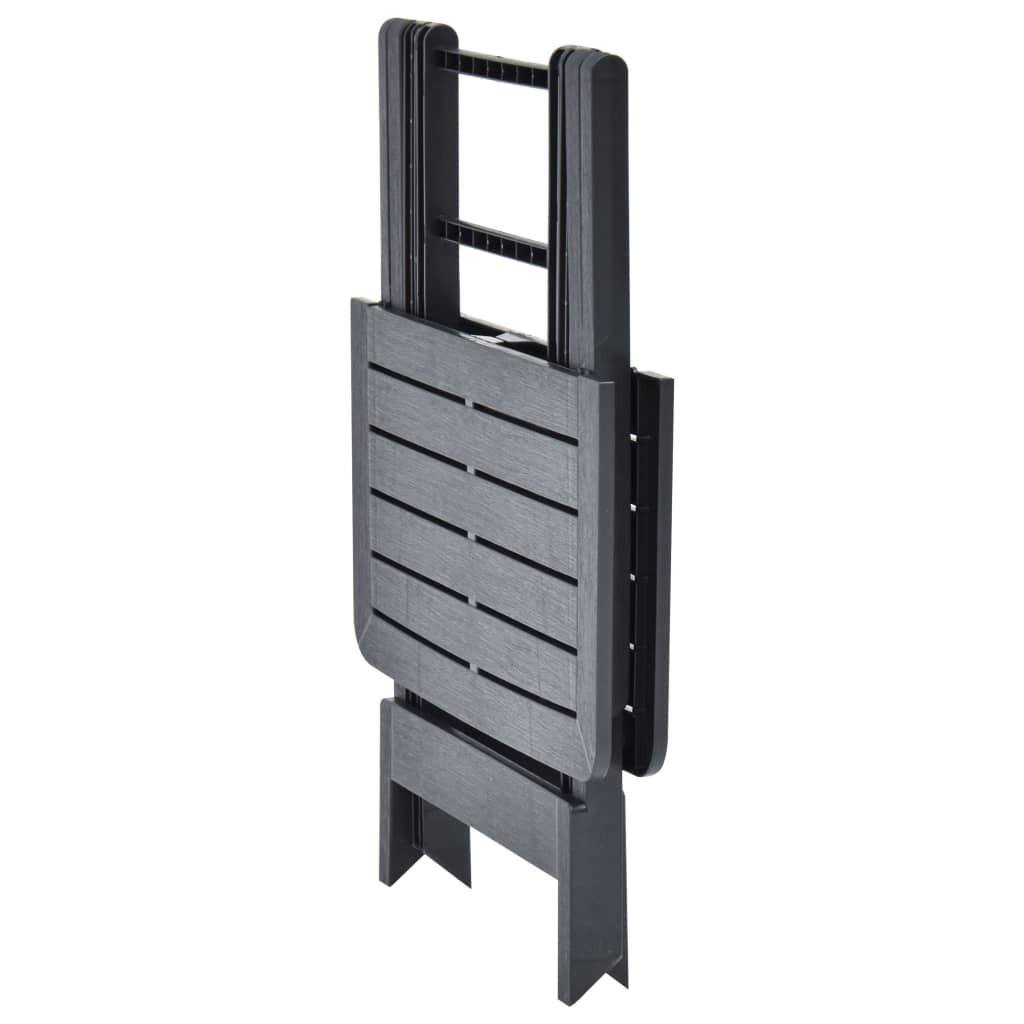 VidaXL Gartentisch plastik  