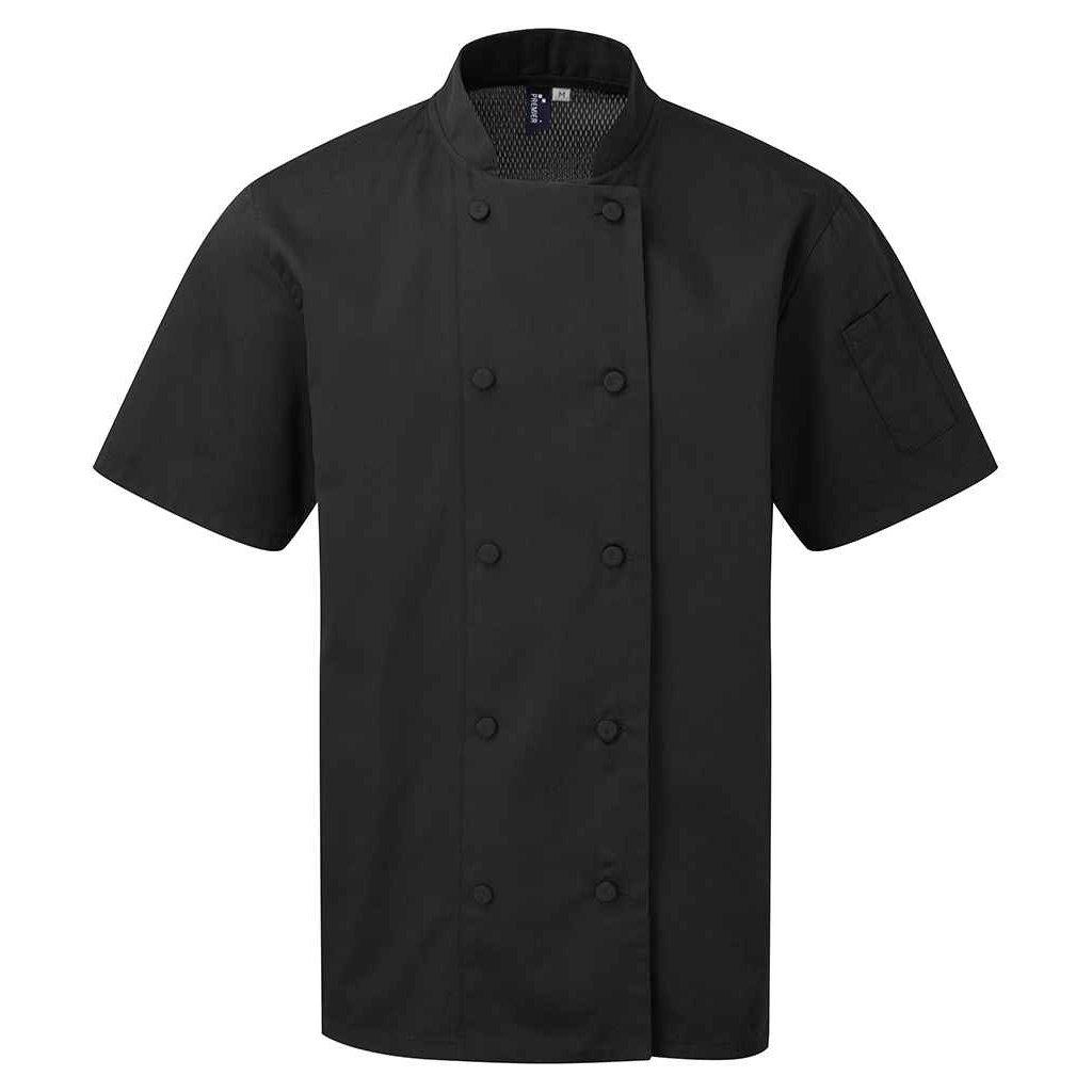 PREMIER  Veste de cuisinier à manches courtes Coolchecker 