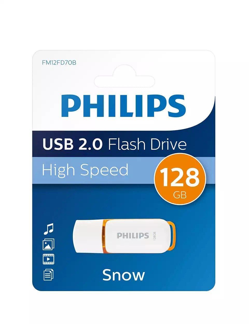 PHILIPS  Philips FM12FD70B unità flash USB 128 GB USB tipo A 2.0 Bianco 