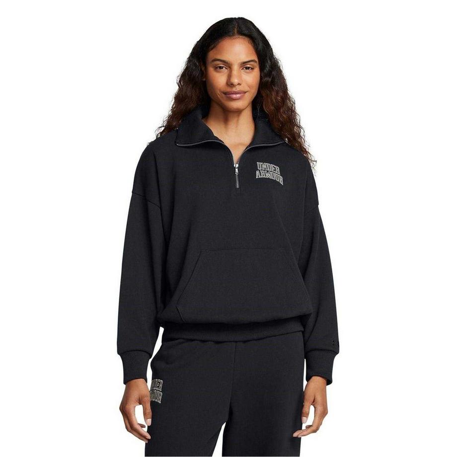UNDER ARMOUR Felpa con Mezza Cerniera Icon  