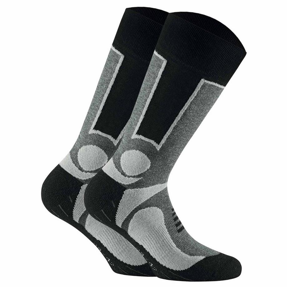 Rohner  Chaussettes  Paquet de 2 Confortable à porter-trekking 2-er pack 