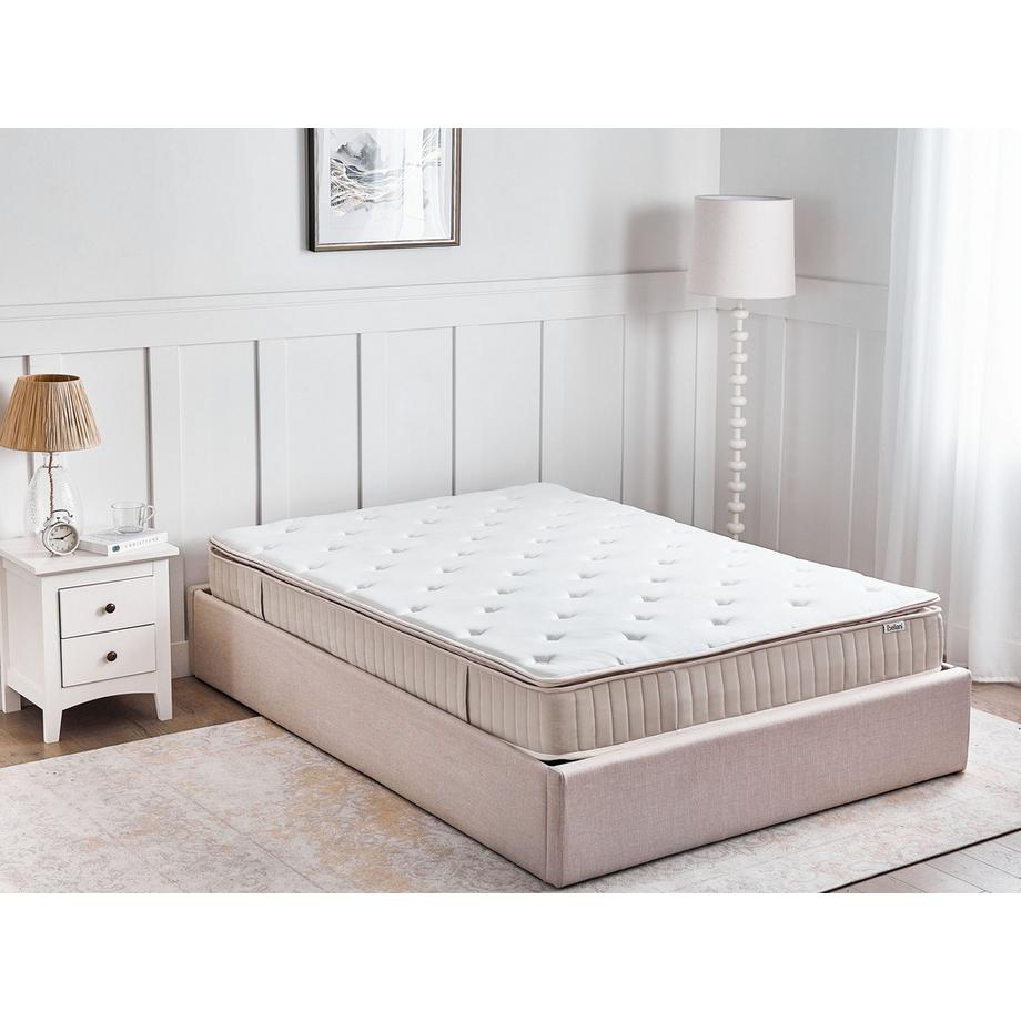Beliani Materasso a molle insacchettate in lattice en Molle insacchettate  DAYDREAM  