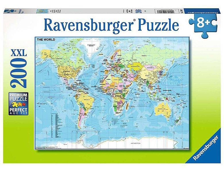 Ravensburger  Puzzle Die Welt (200XXL) 
