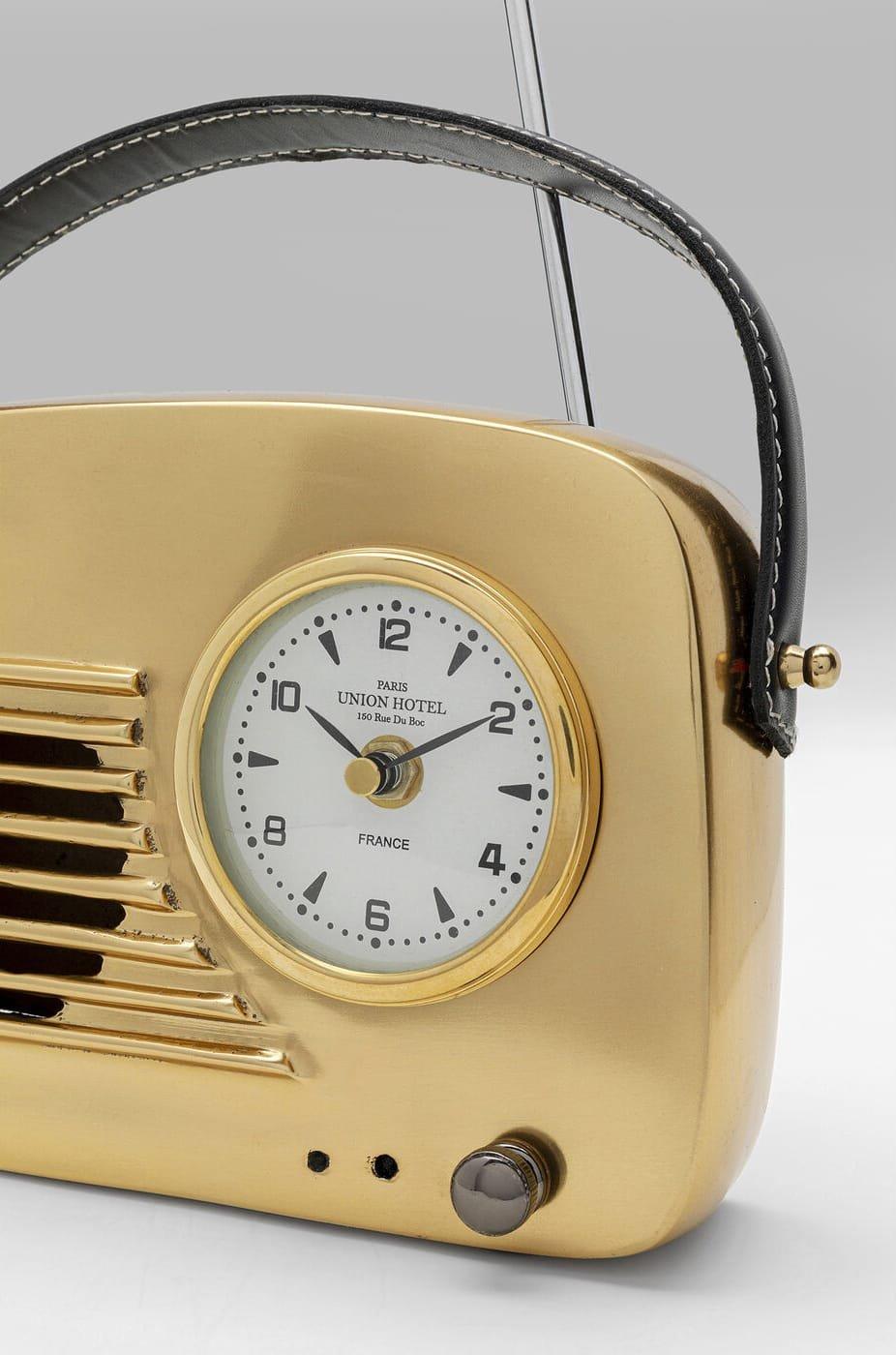KARE Design Horloge de table poignée nostalgie 20x22  