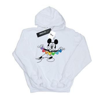 Sweat à capuche MICKEY MOUSE RAINBOW CHAIN