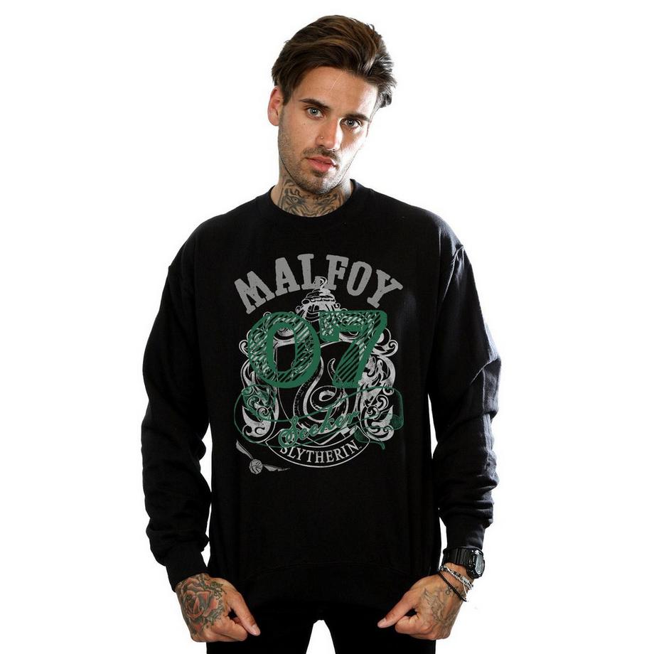 Harry Potter Seeker Malfoy Serpeverde Felpa  