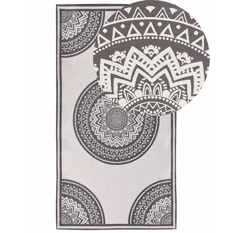 Beliani Outdoorteppich aus Polypropylen Modern NELLORE  