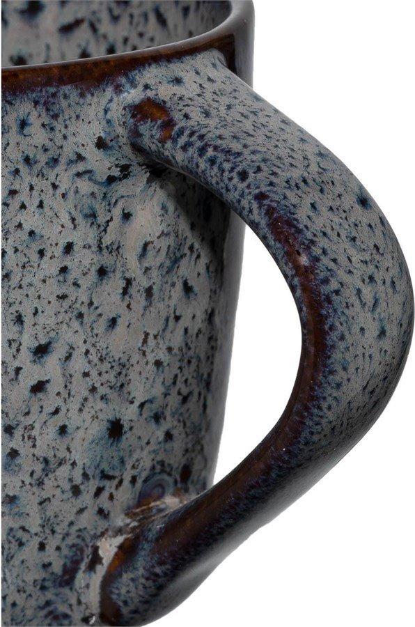 LEONARDO Tasse Matera 90ml Anthrazit 4tlg 4 Stück, HxD: 6x7cm, Vol: 90ml, Keramik  