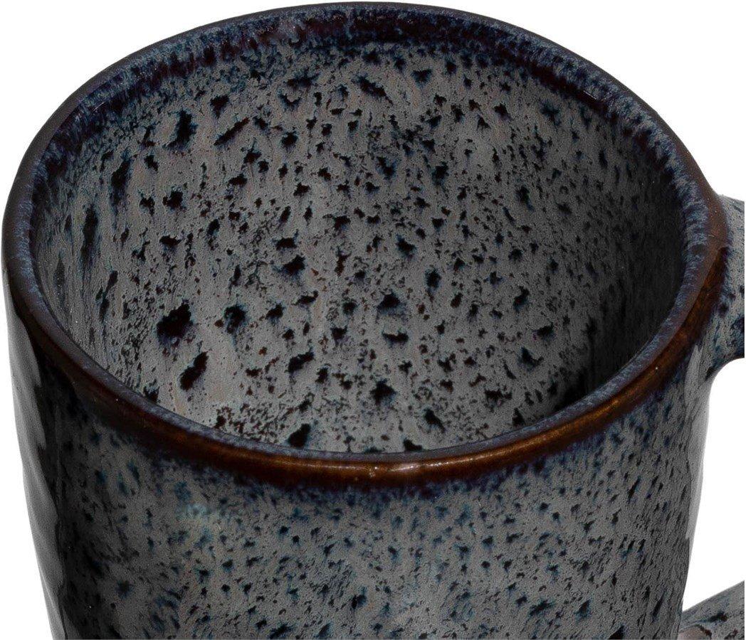LEONARDO Tasse Matera 90ml Anthrazit 4tlg 4 Stück, HxD: 6x7cm, Vol: 90ml, Keramik  