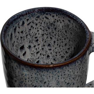 LEONARDO Tasse Matera 90ml Anthrazit 4tlg 4 Stück, HxD: 6x7cm, Vol: 90ml, Keramik  