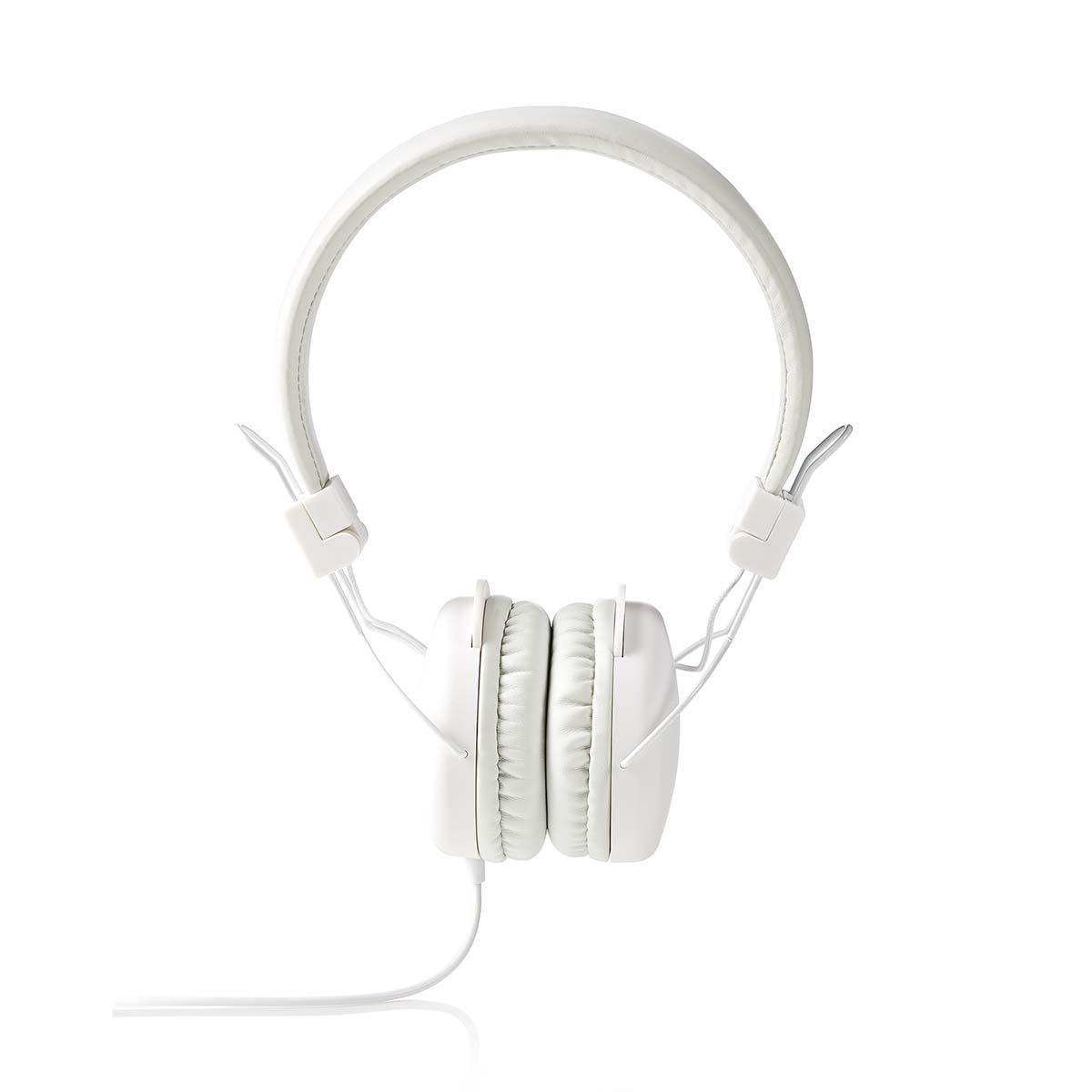 Nedis  Écouteurs câblés sur l'oreille | 3,5 mm | Longueur du câble: 1,20 m | Blanc 