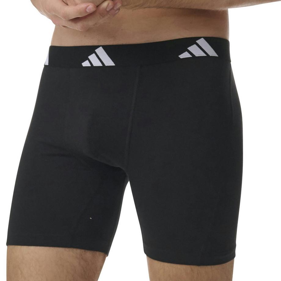 adidas Active Flex Cotton Stretch Boxer Briefs Confezione da 3  