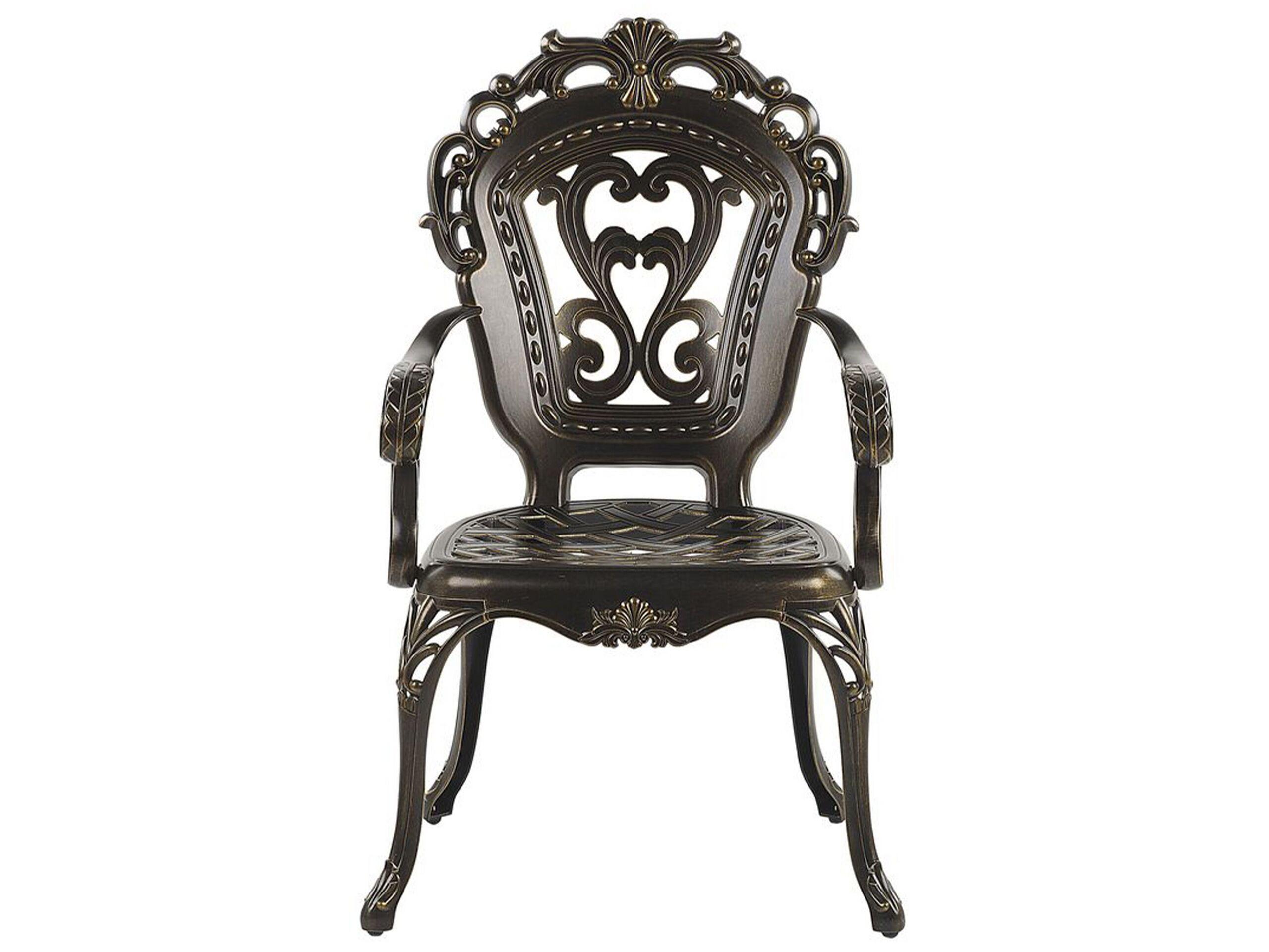 Beliani Gartentisch Set mit Schirm aus Aluminium Retro SAPRI  