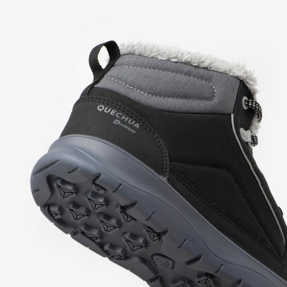 QUECHUA Scarpe da trekking calde impermeabili  