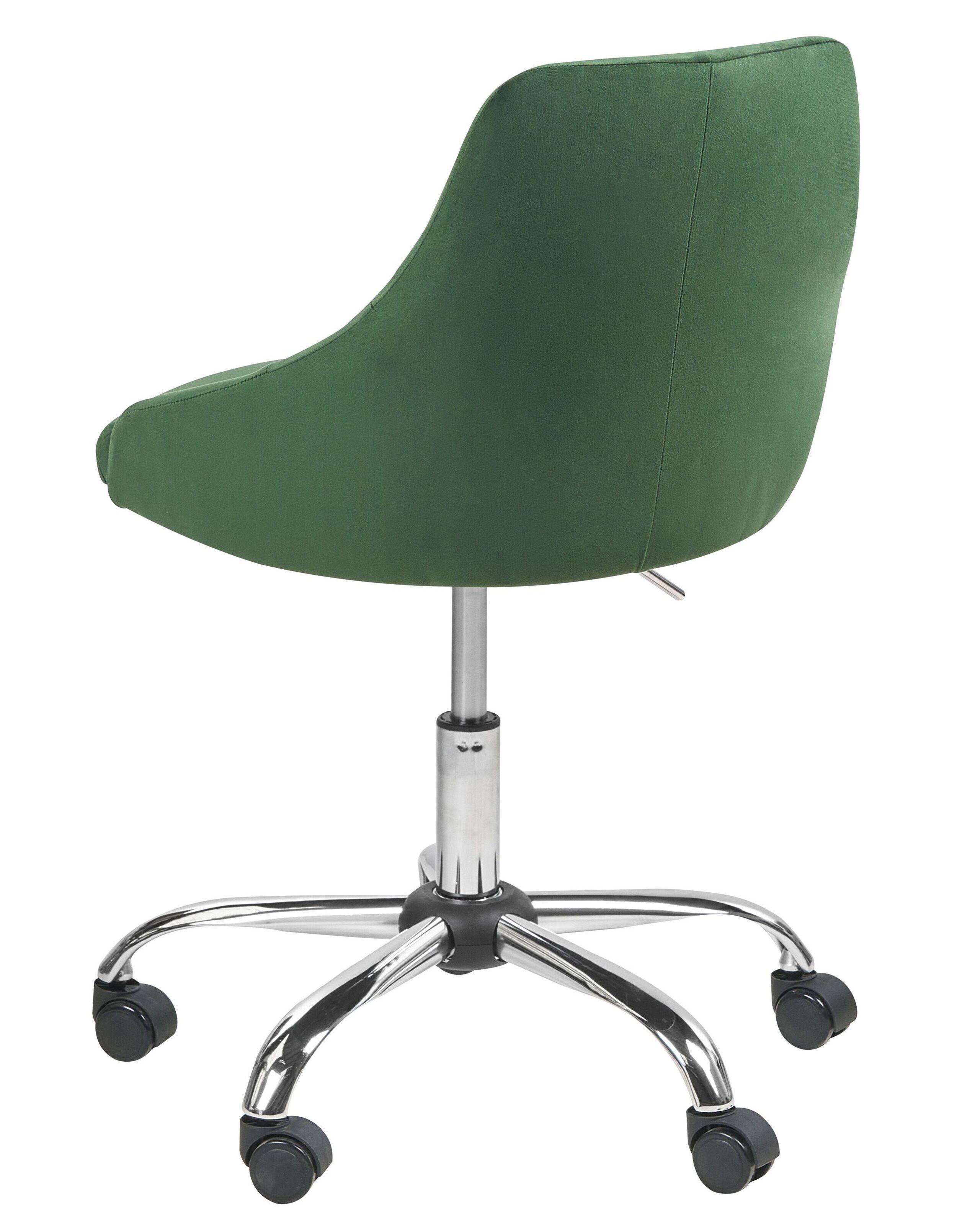 Beliani Chaise de bureau en Velours Glamour PARRISH  