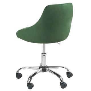 Beliani Chaise de bureau en Velours Glamour PARRISH  