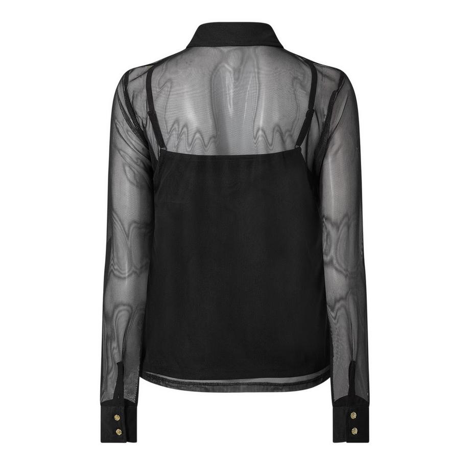 KARL LAGERFELD Chemise à motif floral en maille  