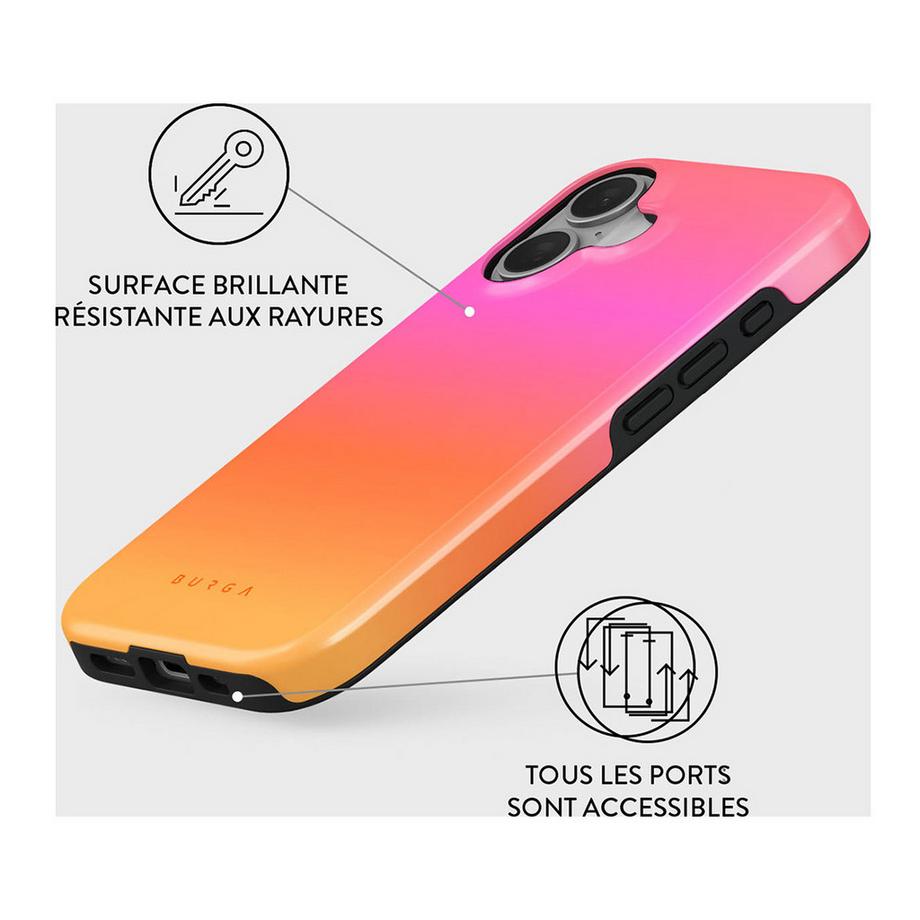 Burga  iPhone 16 MagSafe Tough Hülle Sunset Club 