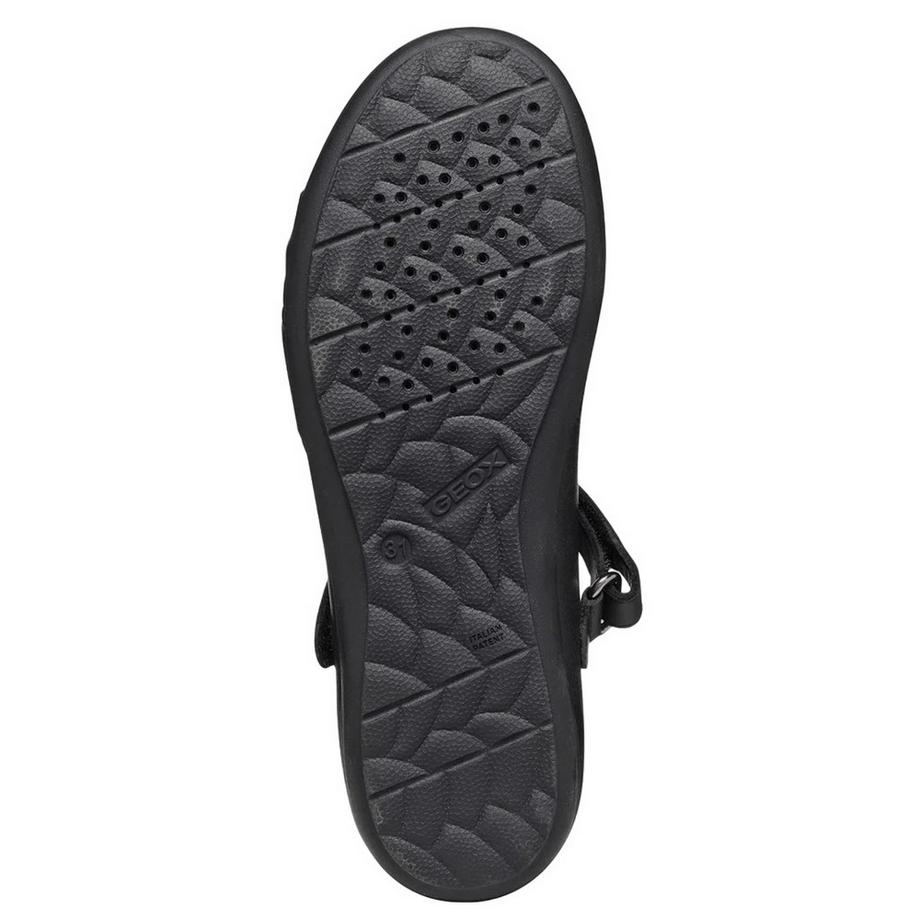 GEOX Iberide F Chaussures Scolaires en Cuir  