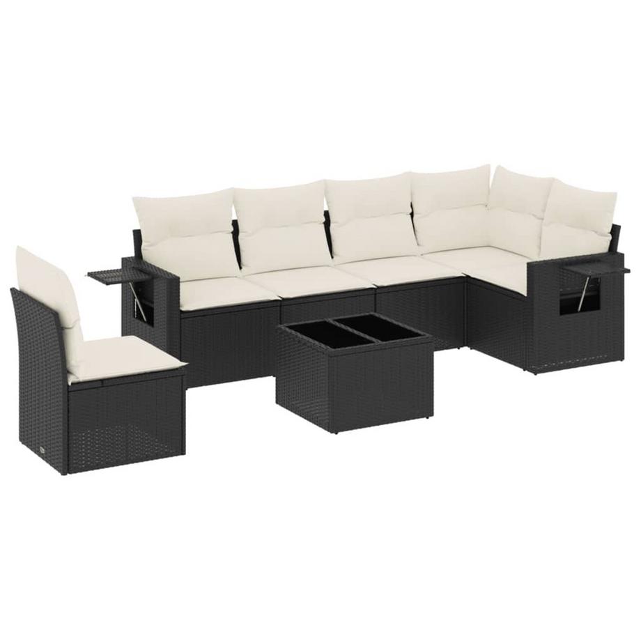 set divano da giardino Polirattan