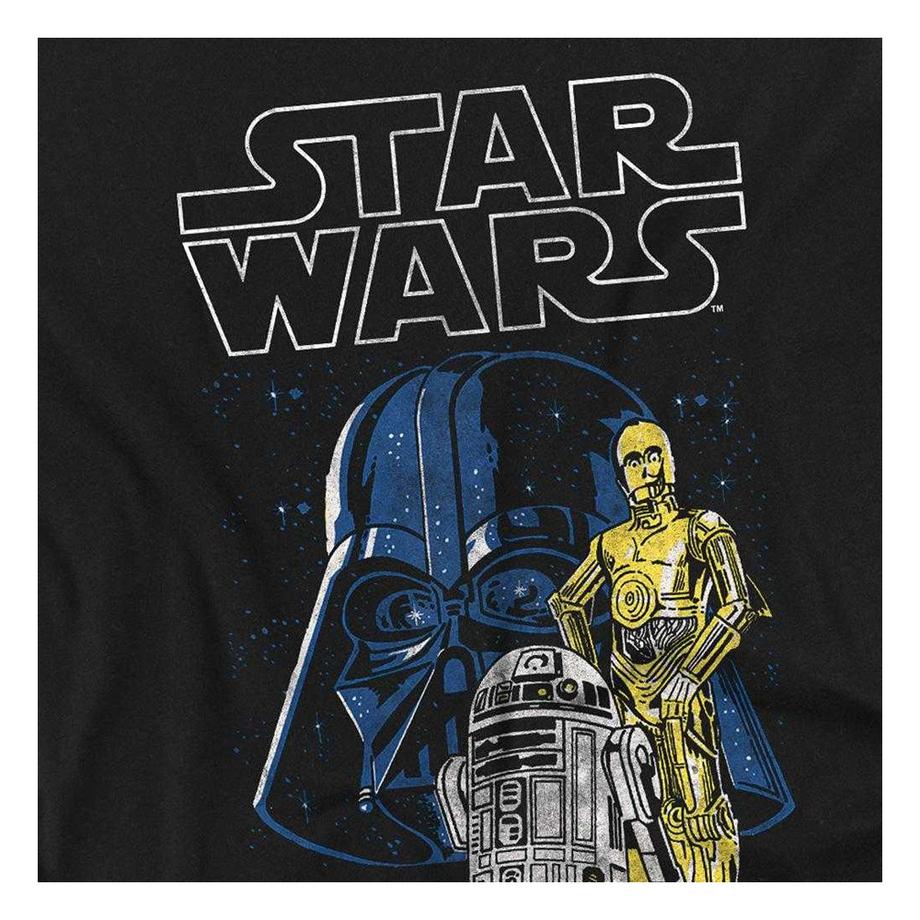 STAR WARS Maglietta Vader And Droids  